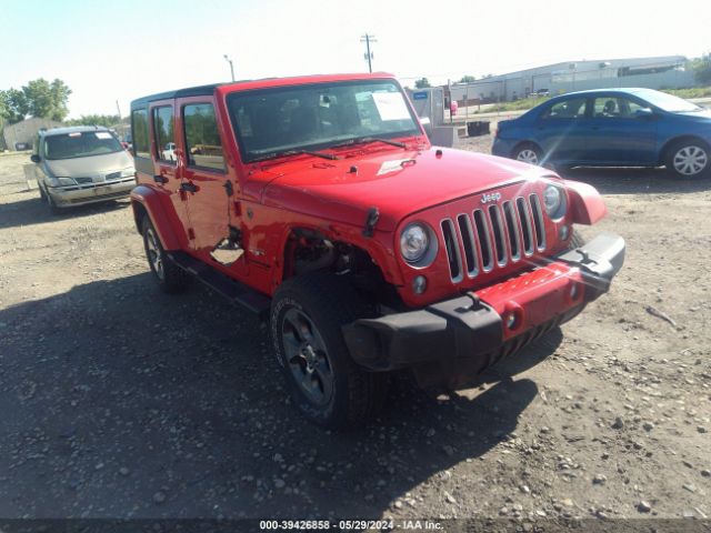 Aukcja sprzedaży 2018 Jeep Wrangler Jk Unlimited Sahara 4x4, vin: 1C4BJWEG9JL936245, numer aukcji: 39426858