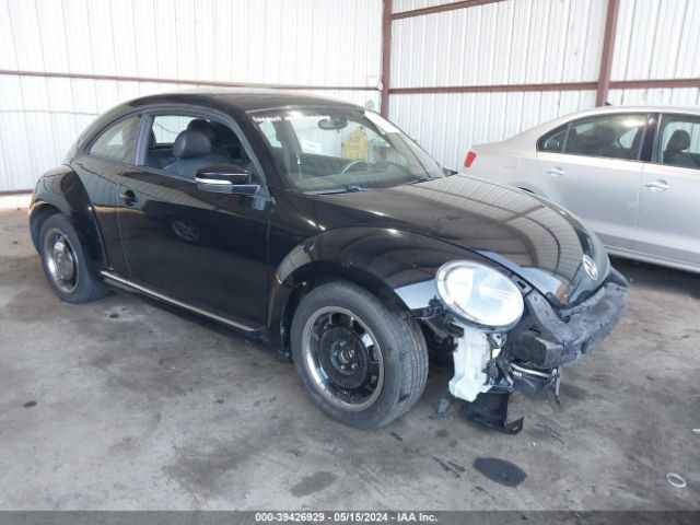 Продаж на аукціоні авто 2012 Volkswagen Beetle 2.5l, vin: 3VWJP7AT1CM647037, номер лоту: 39426929