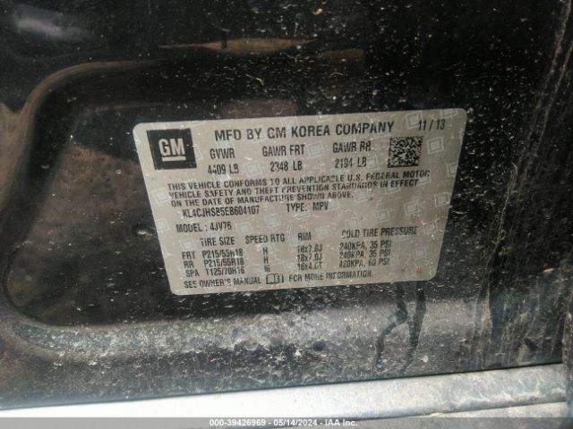 KL4CJHSB5EB604107 Buick Encore Premium