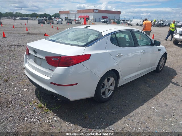 KIA Optima Lx 2014 KNAGM4A77E5469549 Image 4