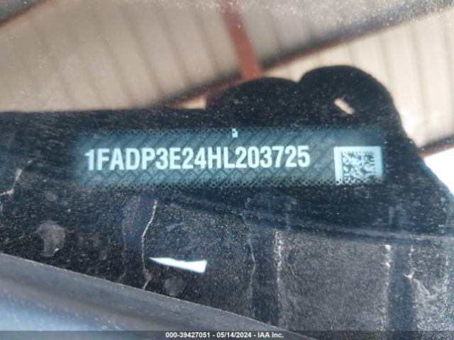 1FADP3E24HL203725 Ford FOCUS S