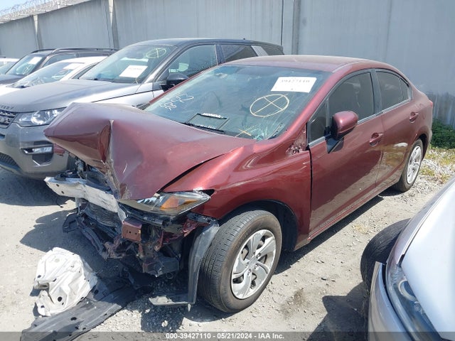 Honda Civic Lx 2014 19XFB2F5XEE208288 Image 2