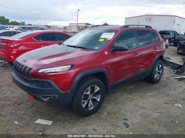 1C4PJMBB2EW160385 Jeep Cherokee Trailhawk