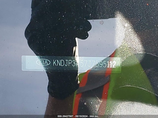 KIA SOUL + 2018 KNDJP3A57J7595112 Image 9