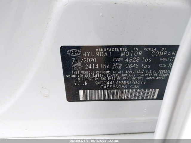 Genesis G70 2.0t Awd 2021 KMTG44LA8MU070411 Image 9