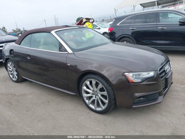 Auction sale of the 2015 Audi A5 2.0t Premium, vin: WAUMFAFH0FN006019, lot number: 39427581