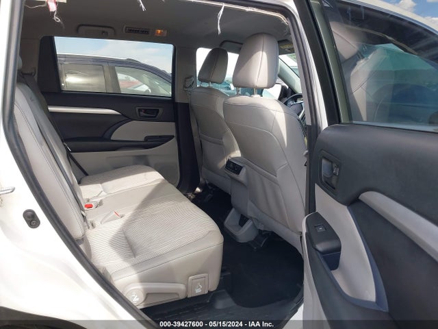 Toyota Highlander Le Plus 2018 5TDZZRFH4JS279207 Image 8