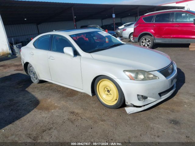 Auction sale of the 2008 Lexus Is 350, vin: JTHBE262482013833, lot number: 39427937