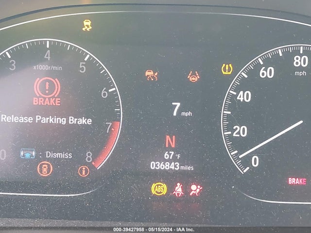 Honda Accord Touring 2021 1HGCV2F93MA001533 Image 16