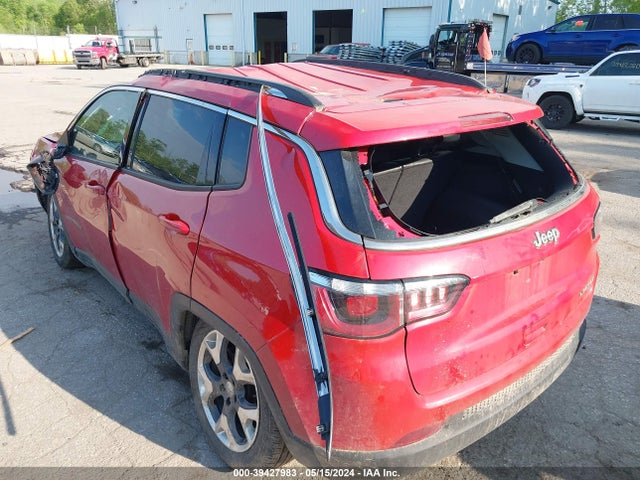 3C4NJCCBXKT660084 Jeep Compass Limited Fwd