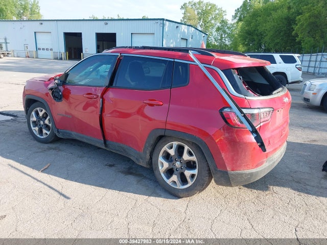 3C4NJCCBXKT660084 Jeep Compass Limited Fwd