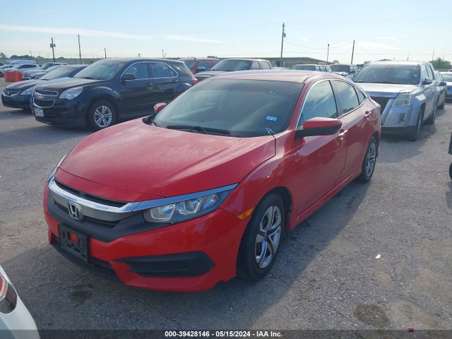 Honda Civic Lx 2016 2HGFC2F53GH549182 Image 2