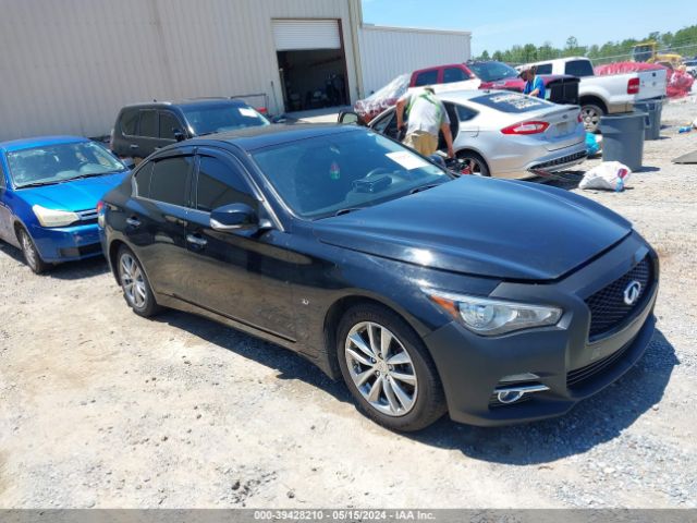 39428210 :رقم المزاد ، JN1BV7AR4EM685039 vin ، 2014 Infiniti Q50 Premium مزاد بيع