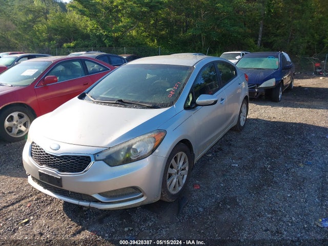 KIA FORTE LX 2014 KNAFX4A64E5081351 Image 2