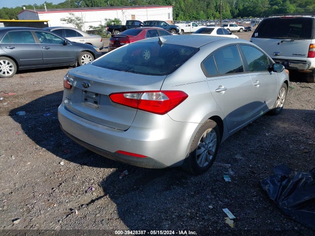 KIA FORTE LX 2014 KNAFX4A64E5081351 Image 4