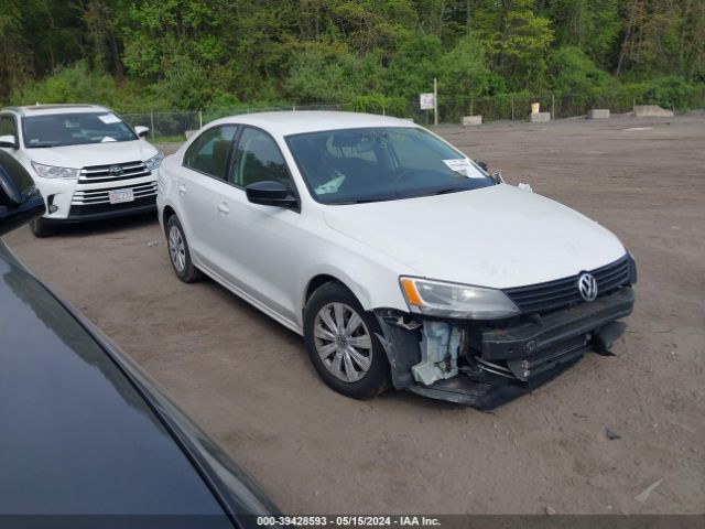 2014 Volkswagen Jetta 2.0l S მანქანა იყიდება აუქციონზე, vin: 3VW2K7AJ7EM350262, აუქციონის ნომერი: 39428593