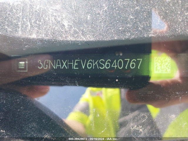 Chevrolet EQUINOX LS 2019 3GNAXHEV6KS640767 Image 9