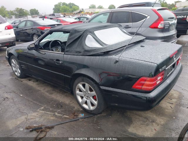 2001 MERCEDES-BENZ SL 500 WDBFA68F21F196782 Photo 2