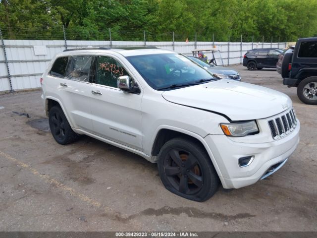 Auction sale of the 2014 Jeep Grand Cherokee Overland, vin: 1C4RJFCT4EC105398, lot number: 39429323