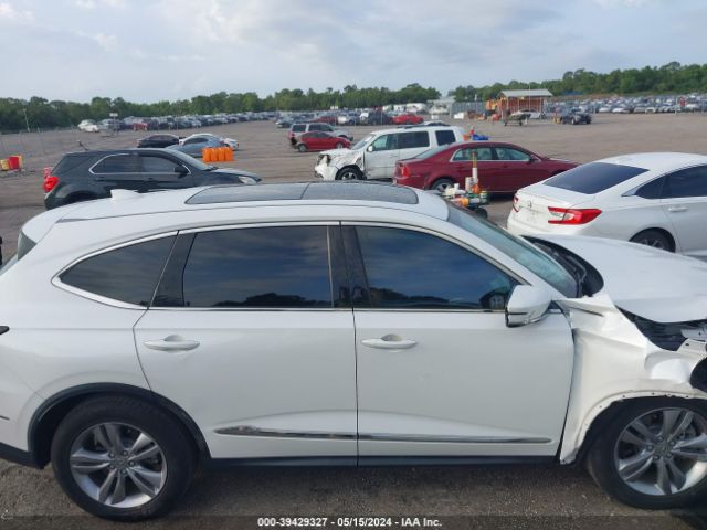 5J8YD9H38NL007201 Acura Mdx Standard
