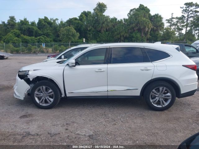 5J8YD9H38NL007201 Acura Mdx Standard