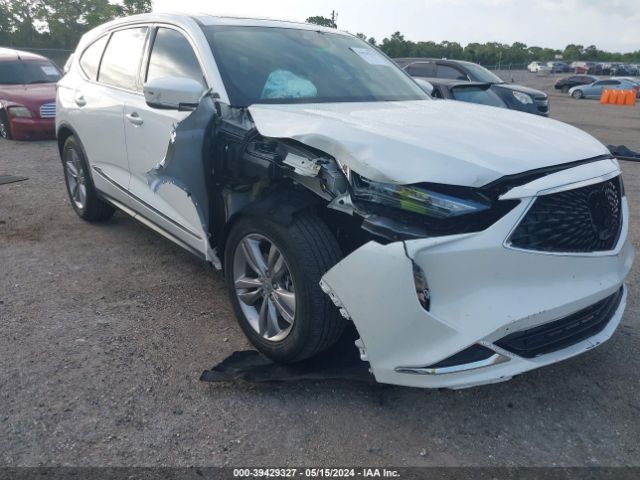 5J8YD9H38NL007201 Acura Mdx Standard