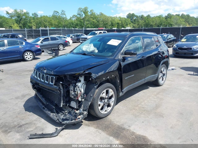 3C4NJCCBXJT140630 Jeep Compass Limited Fwd