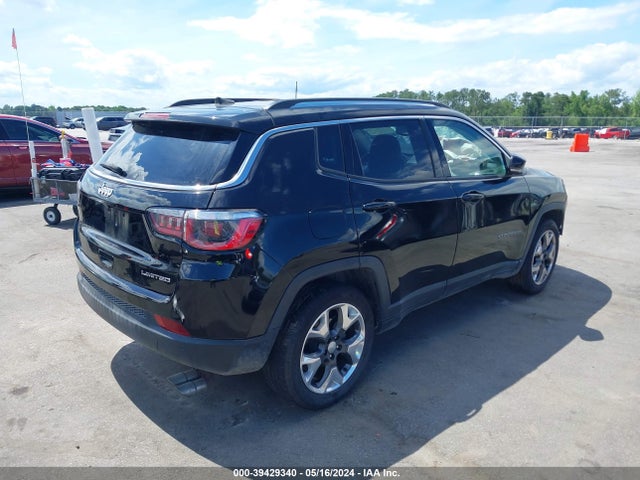 3C4NJCCBXJT140630 Jeep Compass Limited Fwd
