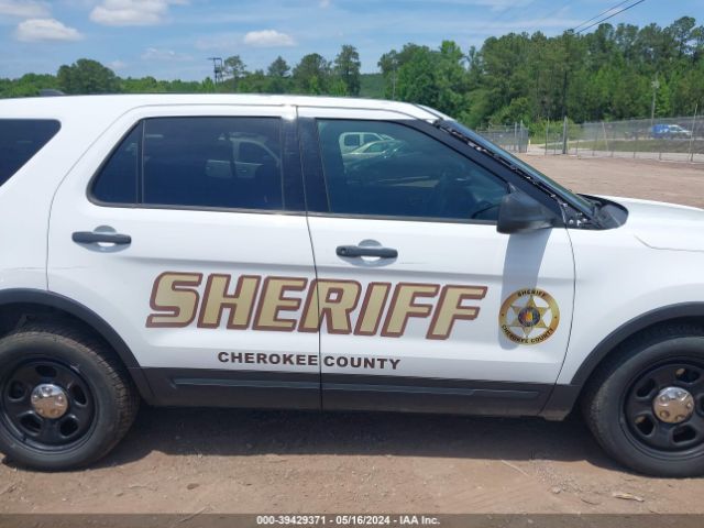 1FM5K8AR1JGC74243 Ford Police Interceptor Utility