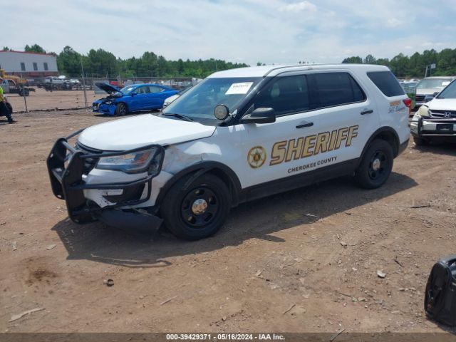 1FM5K8AR1JGC74243 Ford Police Interceptor Utility