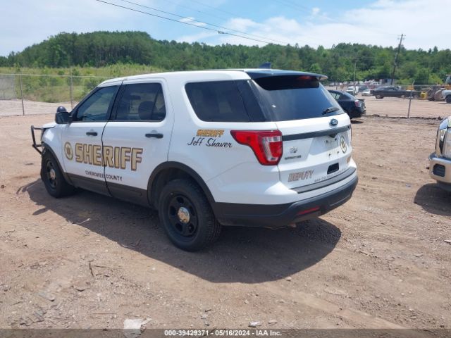 1FM5K8AR1JGC74243 Ford Police Interceptor Utility