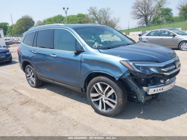 Продаж на аукціоні авто 2017 Honda Pilot Elite, vin: 5FNYF6H06HB101324, номер лоту: 39429400