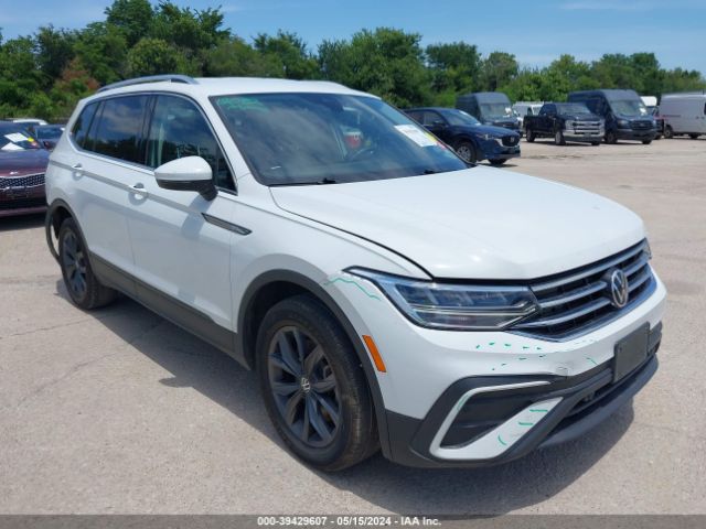 2022 Volkswagen Tiguan 2.0t Se მანქანა იყიდება აუქციონზე, vin: 3VV2B7AXXNM118280, აუქციონის ნომერი: 39429607