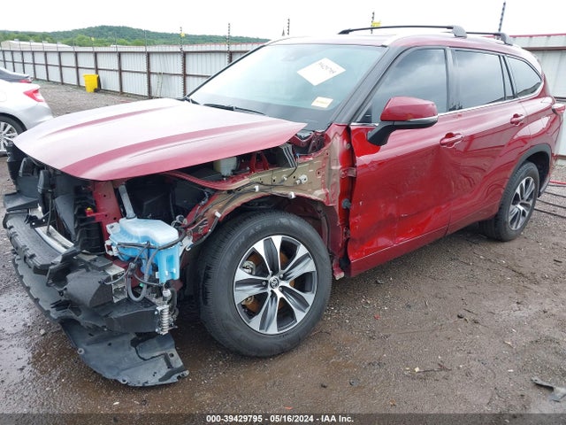 Toyota Highlander Xle 2020 5TDGZRAH2LS508307 Image 2