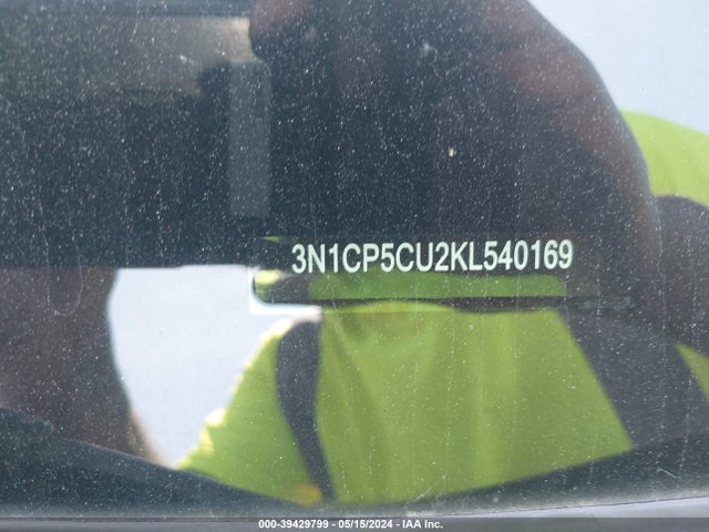 Nissan KICKS SR 2019 3N1CP5CU2KL540169 Image 9