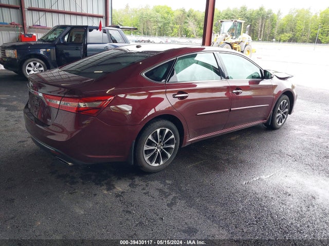 Toyota AVALON XLE 2016 4T1BK1EB1GU231264 Image 4