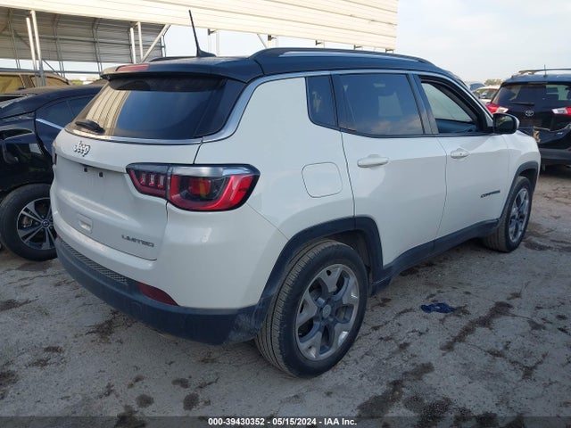3C4NJCCB1LT211135 Jeep Compass Limited Fwd