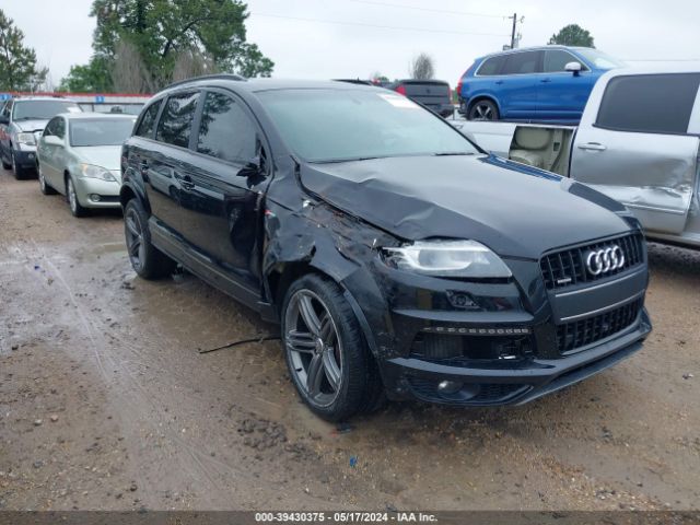 Aukcja sprzedaży 2015 Audi Q7 3.0t S Line Prestige, vin: WA1DGAFE0FD001554, numer aukcji: 39430375