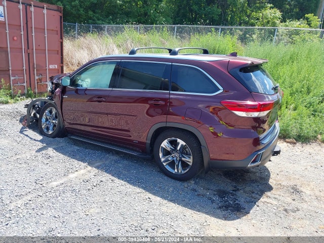 Toyota Highlander Limited Platinum 2017 5TDDZRFH4HS458075 Image 3