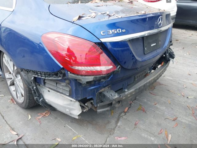 55SWF4HB2JU259242 Mercedes-Benz C 350E