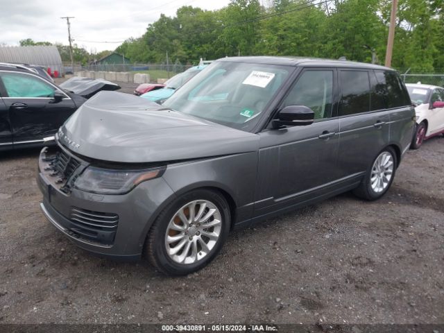 SALGS2SV1JA392214 Land Rover Range Rover 3.0l V6 Supercharged Hse
