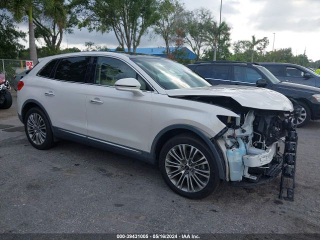 Продаж на аукціоні авто 2017 Lincoln Mkx Reserve, vin: 2LMPJ6LR1HBL22200, номер лоту: 39431005