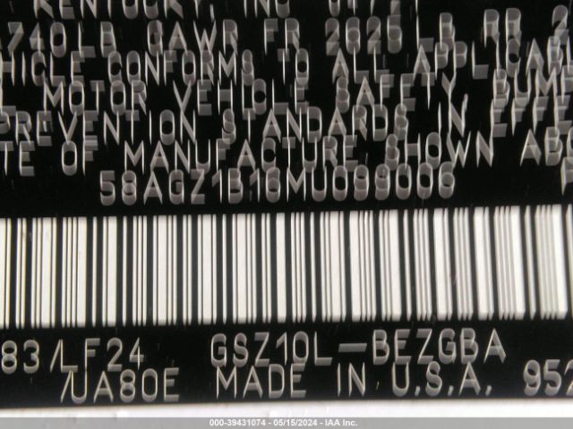 58AGZ1B16MU099006 Lexus Es 350 F Sport