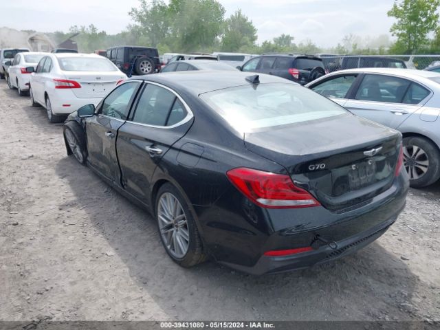 KMTG64LAXMU075586 Genesis G70 2.0t Awd