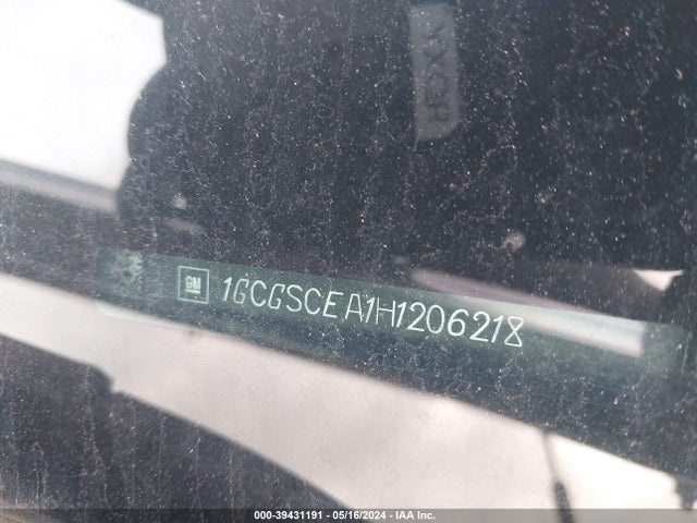 Chevrolet Colorado Lt 2017 1GCGSCEA1H1206218 Image 9