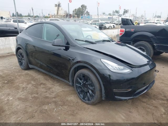 Продажа на аукционе авто 2021 Tesla Model Y Long Range Dual Motor All-wheel Drive, vin: 5YJYGDEE2MF274625, номер лота: 39431257
