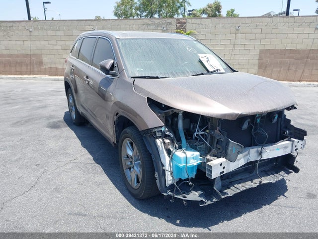 Toyota Highlander Limited Platinum 2017 5TDYZRFH0HS188716 main image