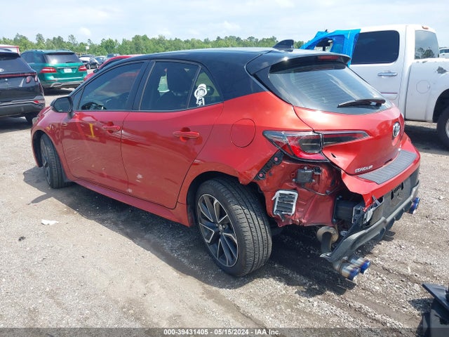 Toyota Corolla Xse 2020 JTNC4RBE8L3083304 Image 3
