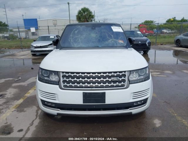 SALGS3EFXGA292521 Land Rover Range Rover 5.0l V8 Supercharged