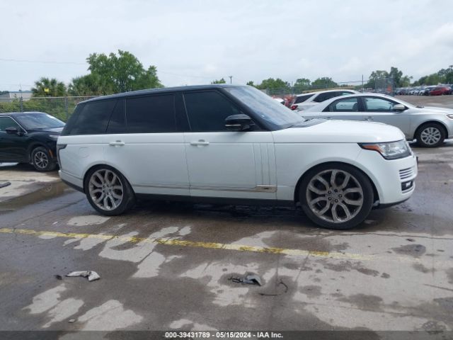 SALGS3EFXGA292521 Land Rover Range Rover 5.0l V8 Supercharged